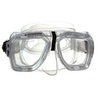 Promate Optical Corrective Scuba Snorkeling Mask, Clear, Nearsight-7.0
