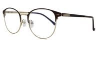 Blue Light Blocking Round Glasses Anti-Fatigue Non prescription Computer Glasses Prevent Headaches Gamer Glasses