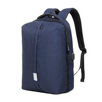 NZII Travel Laptop Backpack with Bottom Compartment for Men Women, Sport Business Computer Bag with USB Charging Port, Water Resistant School Book Bag, Fits 15.6 Inch Laptop Notebook(8020 Blue)