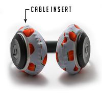 EarHugz Sweat Protecting Washable Headphone Covers - Protect All Headphones - Makeup Resistant - Gym Workout, Gamer, DJ Headphones (Regular)