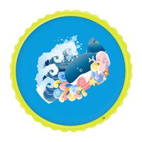 Juegoal 67 Inches Sprinkler and Splash Pad for Kids, 2 3 4 5 Year Old Toddlers Outdoor Summer Water Play Toys