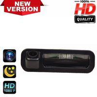 Rear Reversing Backup Camera Rearview Tailgate Handle Replacement Camera Night Vision Ip69k Waterproof for Ford Focus SE/Ford Focus ST/Ford Focus 2/Ford Focus 3/ Focus Turnier Mk3/ Escort