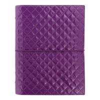 Filofax 2019 A5 Organizer, Domino Luxe Purple, 8.25 x 5.75 inches (C027986-19)