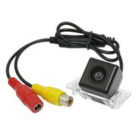 uxcell Waterproof License Plate Mount CCD 170 Angle Backup Reversing Rear View Parking Camera Fit For Toyota Camry 2007 2008 2009