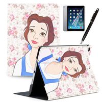 LJX iPad 7th Generation 10.2" 2019 Case Mickey Minnie Mouse Cute Cartoon Cover PU Leather Stand Protection Smart Auto Sleep/Wake Shell Compatible for Apple iPad 10.2 inch 2019#C