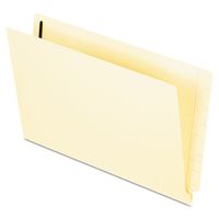 Pendaflex H20U13 Pendaflex 2-Fastener Folders, Straight Cut, End Tab, Legal, Manila, 50/Box