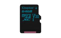 Kingston La 64GB MICROSDXC Canvas Go (SDCG2/64GBSP)