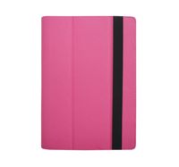 iShoppingdeals - for Dell Venue 10 5000/5050 Tablet Folding Folio Cover Case, Tulip Pink