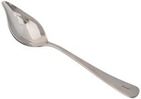 Mercer Culinary 18-8 Stainless Steel Saucier Spoon with Tapered Spout, 8-1/2 Inch