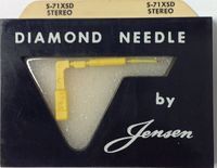 Jensen S-71XSD Stereo Sapphire - Diamond Phonograph Needle