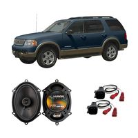 Compatible with Ford Explorer 2002-2005 Front Door Factory Replacement Harmony HA-R68 Speakers New