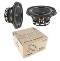 2X 6.5 PRV Audio 6MR500-NDY Neodymium Mid Range 8 Ohm 1000W Car Audio Speaker