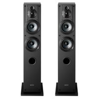 Sony SS-CS3 3-Way 4-Driver Floor-Standing Speaker - Pair (Black)