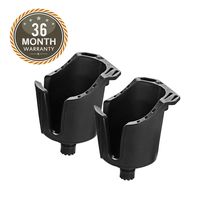 HITORHIKE Boat Cup Holder Multifunctional for Drinks, Knife, Fishing Lures (Drink Hold Without Mount x2)