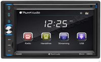 Planet Audio P650MB Multimedia Car Stereo - Double Din, Bluetooth Audio and Hands-Free Calling, MP3 Player, USB/SD Ports, AUX Input, AM/FM Radio Receiver, (No CD/DVD)