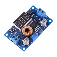 Step Down Module, 1pc 5A 4.0V~38V to 1.25V~36V Adjustable DC-DC Buck Converter Voltage Regulator Step Down Module, Overheating Protection and Short Circuit Protection