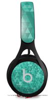 Skin Decal Wrap Works with Beats EP Headphones Triangle Mosaic Seafoam Green Skin Only Headphones NOT Included