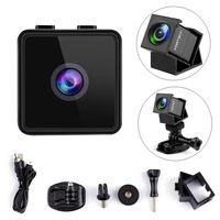 Mini Camera HD Camcorder Mini FPV Camera Hawkeye 1080P Micro Action Camera F2.8 FOV 160° Wide Angle Mini Hidden Camera Sports Camera Built-in Mic with Accessories for Drones&Cycling,Home Security Cam