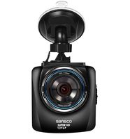 SANSCO 2K 1296P Ultra HD 2304x1296 Car Dash Cam, 50% Higher Resolution Than 1080p, Auto Emergency Recording In-Car Dashboard Camera with Excellent Night Vision, Loop Recording, Various Alerts