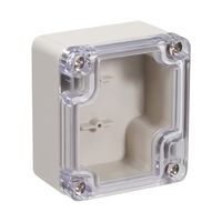 uxcell 64x58x35mm/2.52x2.28x1.38inch Wateproof Electronic ABS Plastic DIY Junction Project Box Enclosure Case Outdoor/Indoor with Clear Cover