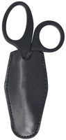 HipClip Handmade Leather Holster for Trauma Shears - Premium AMBIDEXTROUS Clip-on EMT/Nurse Trauma Shears case - Holster
