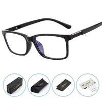 GQUEEN Blue Light Blocking Computer Glasses,Anti Glare Eye Fatigue with TR90 Frame Transparent Lens,GQ07