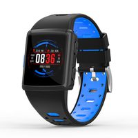 SMA-M3 GPS Sport Smart Watch for Man for Women Fitness Tracker Heart Rate Monitoring Watches as Gift (Blue)