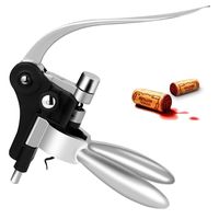 Wine Bottle Opener Corkscrew kit-[2019 Upgraded]Corkscrew Wine Bottle Opener Kit with Foil Cutter, Wine Stopper and Extra Spiral (Professional Version)