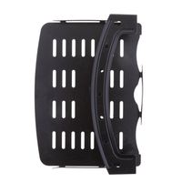 Dovewill Wall Mounted Shelf Bracket Stand for AV Receiver, Component, Cable Box, Playstation4, Xbox1, VCR Player, Blue Ray DVD Player, Projector, Load Capacity 40 lbs, Tempered Steel Black