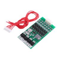 Akozon Protection Board, 7S 24V 20A Lithium Battery BMS Protection Board 1pc with Balancing Function