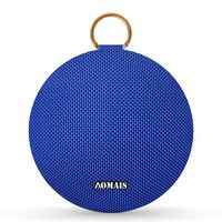 AOMAIS Ball Bluetooth Speakers,Wireless Portable Bluetooth 4.2,15W Superior Sound with DSP,Stereo Pairing for Surround Sound,Waterproof Rating IPX7,for Sports,Travel,Shower,Beach,Party(Blue)
