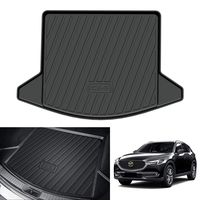 Mixsuper CX-5 Rear Cargo Liner 3D TPO Durable Odorless Trunk Floor Mat for Mazda CX5 2017-2020 All Models