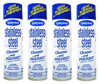 Sprayway SW841 Aerosol Stainless Steel Polish & Cleaner, 15 oz