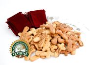 Certified Holy Land Olive Wood Caring/Holding Cross (30, Extra Large - 4" x 2.25" x 0.75")