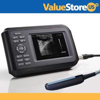 Portable Ultrasound Scanner Veterinary Pregnancy V16 with 7.5 MHz Rectal Probe for Cattle, Horse, Camel, Equine, Goat, Cow and Sheep.