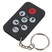 CoCocina Universal Infrared IR Mini TV Remote Control Keychain Key Ring