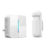 Motion Sensor Alarm Detector - JOYSAE Wireless Security Driveway Chimes Home Security Alert System Infrared Protect Home Store Safety 1-1