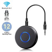 Bluetooth Aux Adapter for Car,SONRU Mini Bluetooth 4.1 Receiver,Wireless Audio Bluetooth Adapter, Portable Hands-Free Car Kits for 3.5mm Audio Devices,TV,Home/Car Stereo Music Streaming Sound System