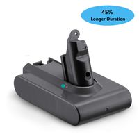 FirstPower 3.5Ah Dyson V6 Replacement Battery 21.6V Upgraded Li-ion Battery 595 650 770 880 Compatible with DC58 DC59 DC61 DC62 Animal DC72 Series Handheld Dyson Replacement Battery