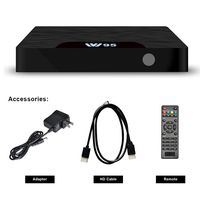 Docooler W95 Smart Android 7.1 TV Box Amlogic S905W Quad Core H.265 VP9 Mini PC 1GB / 8GB WiFi LAN HD Media Player US Plug