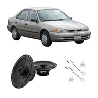 Compatible with Chevy Prizm 1998-2003 Rear Deck Factory Replacement Harmony HA-R65 Speakers New