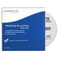 Mastering Small Business Accounting Made Easy CPE Training Tutorial Course 2.0 DVD-ROM