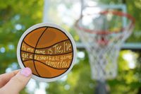 Sticker Vine Laptop Hi My Name is TRE Ive Got a Basketball Game Tomorrow Vine Laptop Funny Laptop Quote