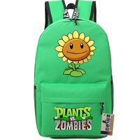 Siawasey Cute Plants Zombie Hot Game Bookbag Backpack School Bag Shoulder Bag