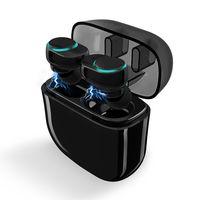 Eliten True Wireless Earbuds, Bluetooth Earbuds with Microphone V4.2 Stereo Sound In Ear Ear buds and IPX5 Sweatproof 800mAh Charging Case Bluetooth Headphones for iPhone Android (2018 Edition)