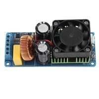 Digital Power Amplifier Board,IRS2092S 500W Mono Channel Digital Amplifier Board Class D HiFi Power Amp Board