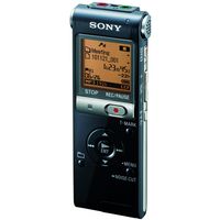 Sony ICD-UX512 2GB Expandable Digital Recorder with MP3 Capabilities - Black