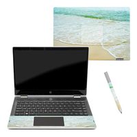 Mightyskins Skin Compatible with Hp Pavilion X360 14" (2018) - Aquaholic | Protective, Durable, and Unique Vinyl Decal Wrap Cover | Easy to Apply, Remove, and Change Styles | Made in The USA