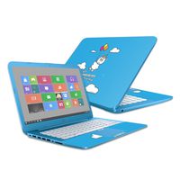 MightySkins Skin Compatible with HP Stream 14" (2016) - Unicorns Get Lifted | Protective, Durable, and Unique Vinyl Decal wrap Cover | Easy to Apply, Remove, and Change Styles | Made in The USA