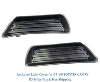 Pair of Fog Lamp Light Covers Right & Left Set For 2007 2008 2009 TOYOTA CAMRY